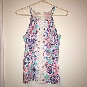 Fitted Lilly Pulitzer tank